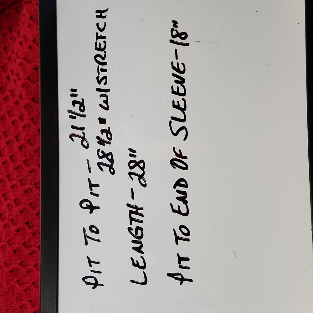 Talbots Red Chunky Cable Knit Pullover Sweater Si… - image 7